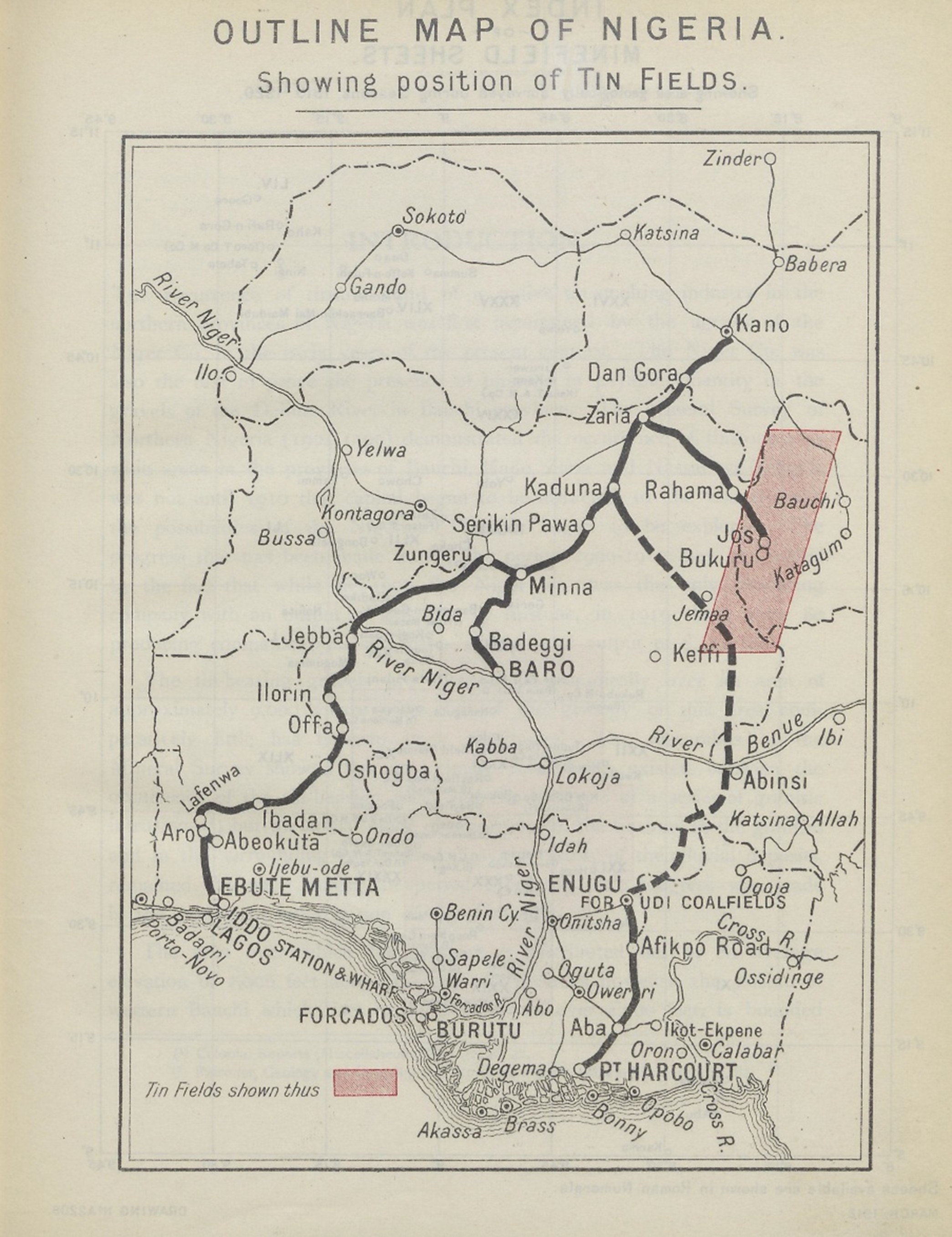 Map Nigerian Mining Industry